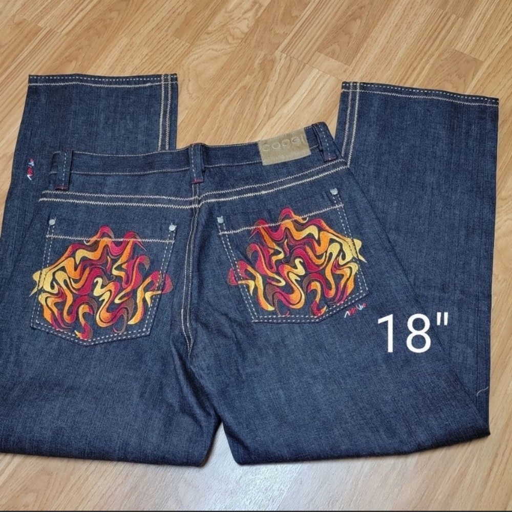 rare super cool baggy coogi jeans